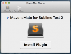 MavensMate for Sublime Text 2プラグインインストール